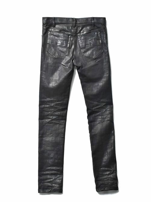 JULIUS デニムクロッチパンツ JULIUS[ユリウス] / GORDINI COATING DENIM CRUSH SKINNY PANTS