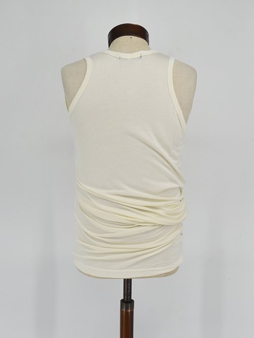 JULIUS[ユリウス] / _JULIUS SHIRRING TANK TOP シャーリングタンクトップ 267CUM17 / GORDINI 大阪