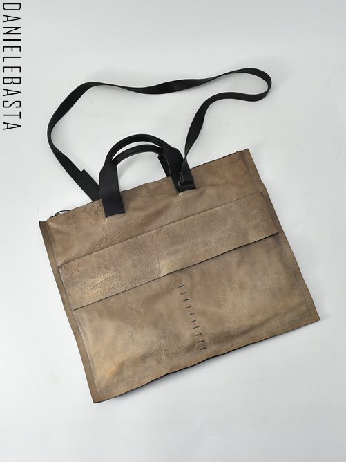 DANIELE BASTA[ダニエレバスタ] DANIELE BASTA BIPOLARE GR -Horse leather bag-  ホースレザーバッグ DBU979X02X17 GR / GORDINI