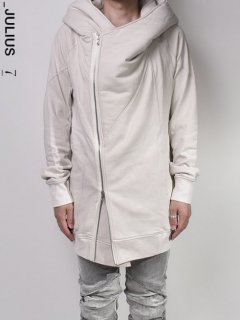 JULIUS SWEAT PADDED HOOD PARKA -PLASTER-