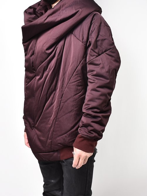 JULIUS[ユリウス] / GORDINI / 847BLM1 PADDED HOODED BLOUSON -BURGUNDY- パデッドフーデッド ブルゾン / GORDINI 大阪 JULIUS 通販