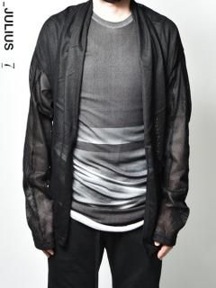 ͽ󥢥ƥࢨ_JULIUS DRAPE NECK MESH CARDIGAN<img class='new_mark_img2' src='https://img.shop-pro.jp/img/new/icons8.gif' style='border:none;display:inline;margin:0px;padding:0px;width:auto;' />