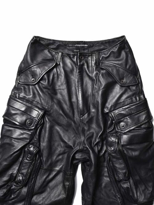 JULIUS[ユリウス] / GORDINI / 859PAM7 LEATHER GAS MASK SHORT