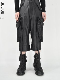 _JULIUS LEATHER GAS MASK SHORT PANTS<img class='new_mark_img2' src='https://img.shop-pro.jp/img/new/icons8.gif' style='border:none;display:inline;margin:0px;padding:0px;width:auto;' />