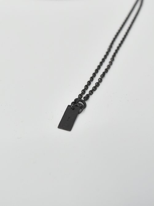 JULIUS[ユリウス] / _JULIUS MANIFESTO NECKLACE/マニフェスト ネックレス/859ACU9 BLACK /  GORDINI 大阪　通販　オンラインショップ　2024SS SPRING SUMMER 正規取扱店