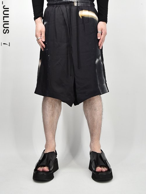 JULIUS[ユリウス] / GORDINI / 867PAM10-P Disarray Graphic Short Pants / GORDINI  大阪 JULIUS 通販