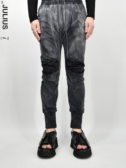 JULIUS[ユリウス] / GORDINI / 867PAM13-CH Faded Biker Track Pants フェイデッドバイカートラック パンツ / GORDINI 大阪 JULIUS 通販