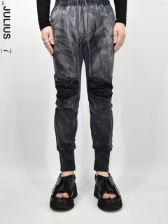 _JULIUS Faded Biker Track Pants<img class='new_mark_img2' src='https://img.shop-pro.jp/img/new/icons8.gif' style='border:none;display:inline;margin:0px;padding:0px;width:auto;' />