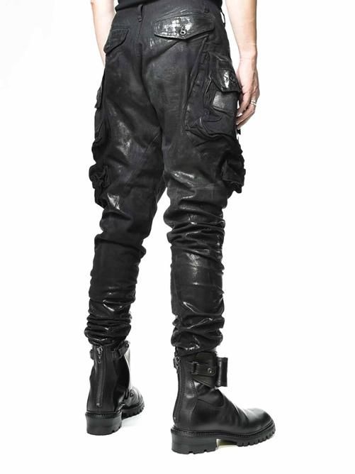 ユリウス ダブルバインダーネックカットソー Tシャツ ガスマスク ブーツ レザー ユリウス ダブルバインダーネックカットソー Tシャツ ガスマスク