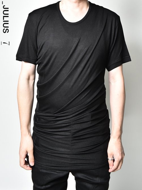 JULIUS[ユリウス] / GORDINI / 879CUM4 Drape T-Shirt ドレープTシャツ/ GORDINI 大阪 JULIUS  通販