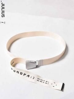 JULIUS Europa Flight Unit Belt -IVORY-<img class='new_mark_img2' src='https://img.shop-pro.jp/img/new/icons8.gif' style='border:none;display:inline;margin:0px;padding:0px;width:auto;' />