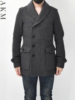 AKM Shawl Collar P-coat<img class='new_mark_img2' src='https://img.shop-pro.jp/img/new/icons38.gif' style='border:none;display:inline;margin:0px;padding:0px;width:auto;' />