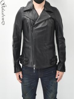 GalaabenD Leather W Riders Jacket<img class='new_mark_img2' src='https://img.shop-pro.jp/img/new/icons32.gif' style='border:none;display:inline;margin:0px;padding:0px;width:auto;' />