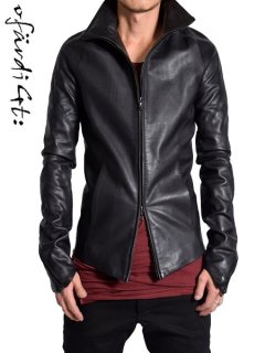 OfärdiGt: Overstitched Leather Jacket