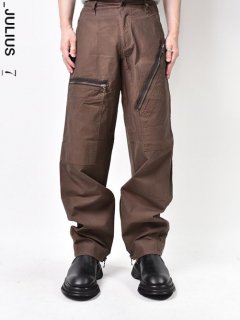 JULIUS Zip Military Pants -CEMENT-<img class='new_mark_img2' src='https://img.shop-pro.jp/img/new/icons38.gif' style='border:none;display:inline;margin:0px;padding:0px;width:auto;' />