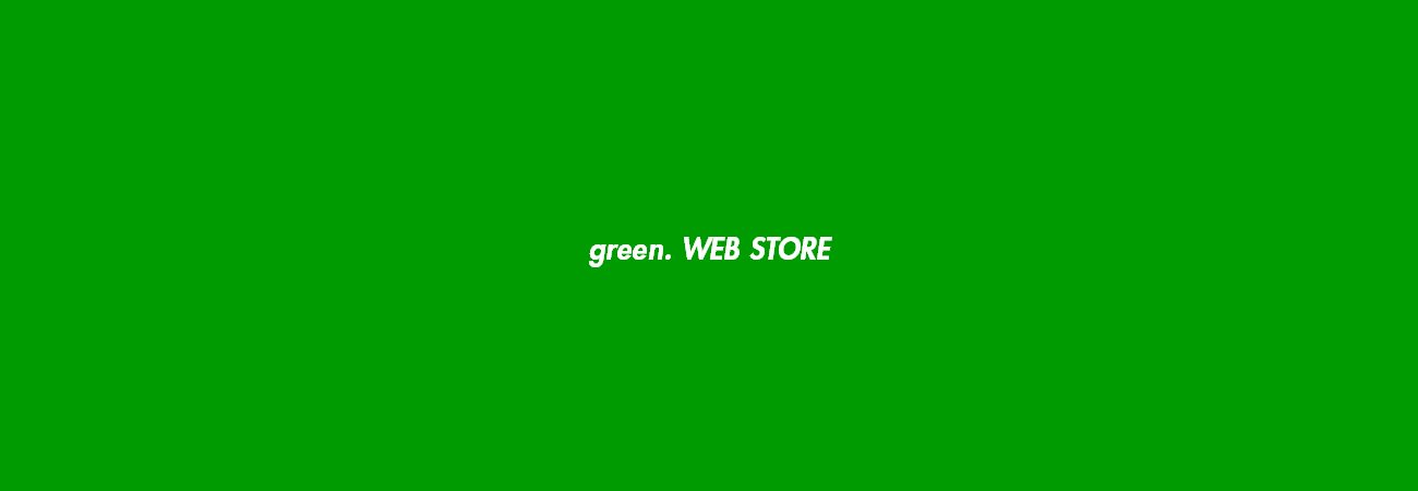 green.WEB STORE