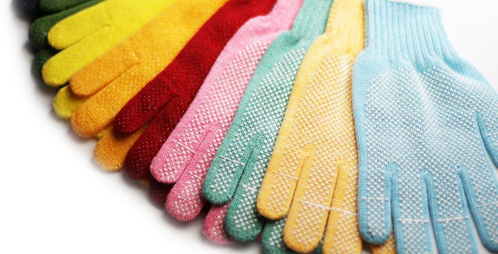 カラー手袋の材質について