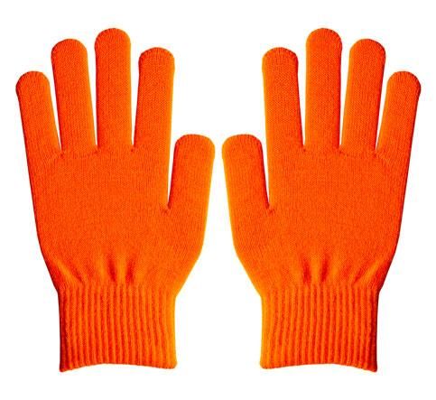 ダブルリブ手袋（男女兼用サイズ） オレンジ | グローブファクトリーストア