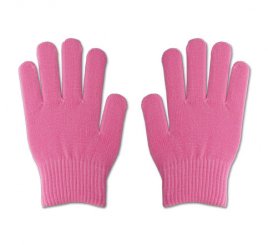 のびのび手袋 ピンク