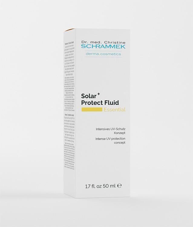 【予約】 ソーラー＋プロテクトフルイド SPF50 シュラメック化粧品 - 75ml 日焼け止め