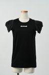 CUP-SLEEVE PEARL T-SHIRTS(DOCKING)