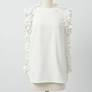 <img class='new_mark_img1' src='https://img.shop-pro.jp/img/new/icons8.gif' style='border:none;display:inline;margin:0px;padding:0px;width:auto;' />SIDE FRILL BLOUSE(ONLINE Exclusive)