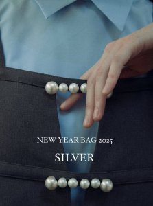 ͽNEW YEAR BAG 2025 SILVER