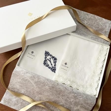 ギフトBOX（横長）- ハンカチ2～3枚セット用 - YLINUM Online Shop