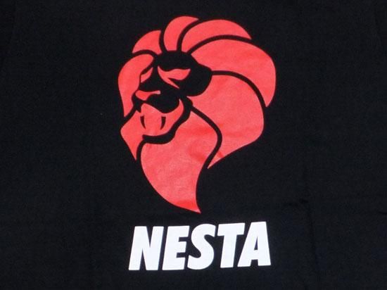 Nesta Brand Lion Roots Rock Reggae Print Cotton Shirt Size M