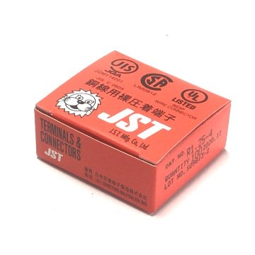 日本圧着端子製造(JST) 裸圧着端子丸形 R1.25-4 - コネクタ・ケーブル