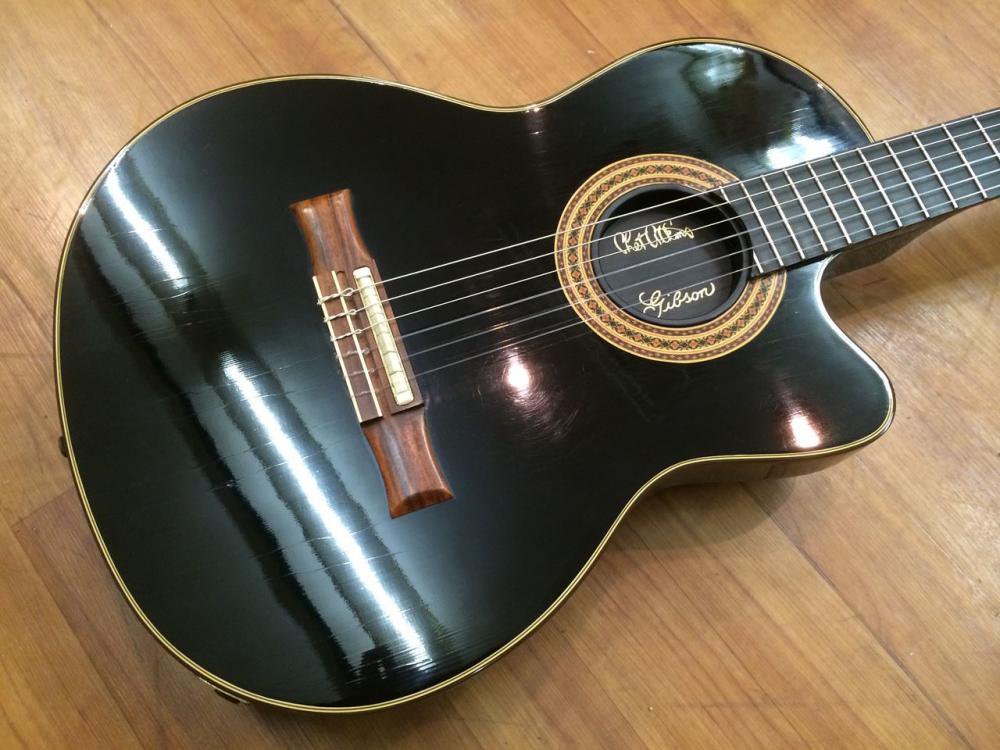 中古品 Gibson Chet Atkins CE Ebony - 奈良市のギターショップ “Sunshine Guitar” -サンシャインギター  高価買取します！