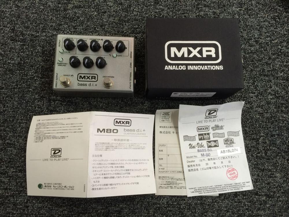 MXR M-80 bass d.i.+ （M80）品-