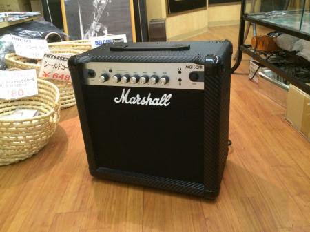 中古品 Marshall MG15CFR / リバーブ搭載モデル - 奈良市のギター