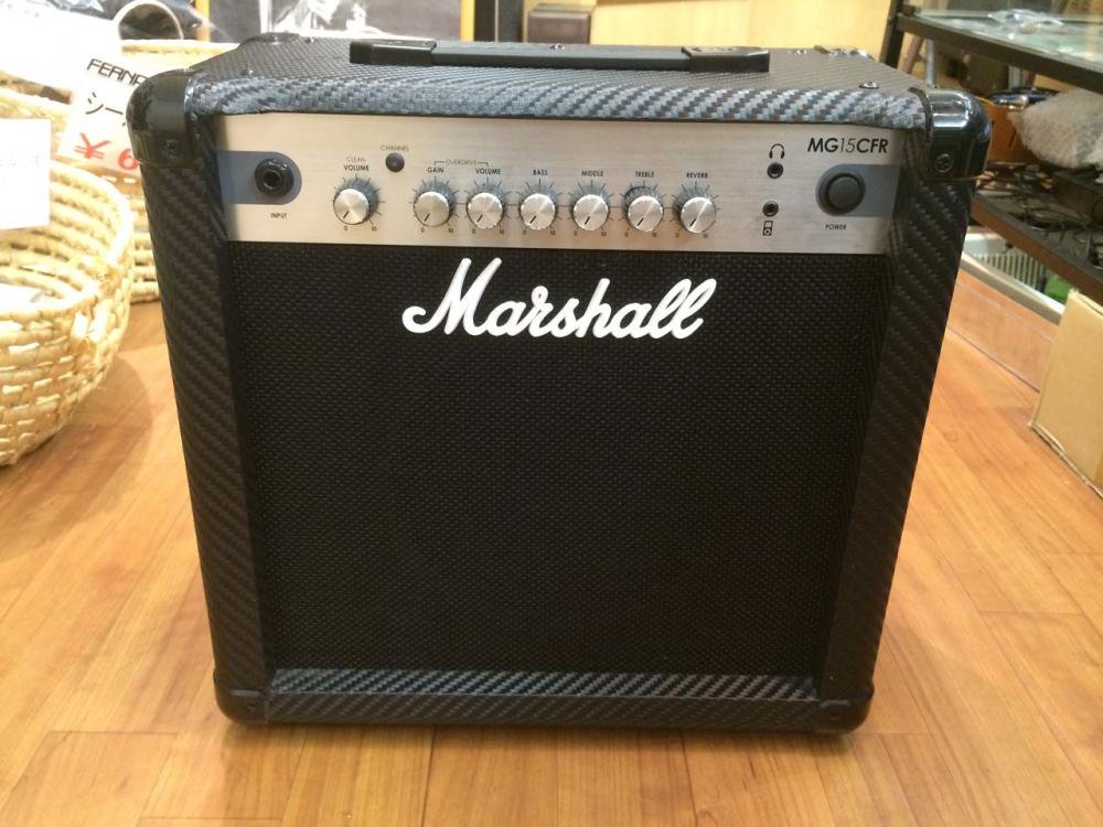 中古品 Marshall MG15CFR / リバーブ搭載モデル - 奈良市のギター