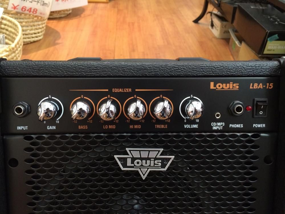 激安大特価！ Louis Amp Bass LBA Bass AMP LBA-15 オーディオ機器