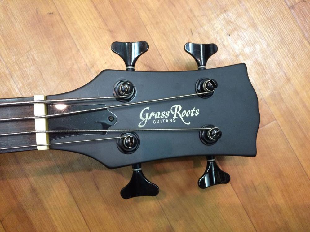 中古品 GrassRoots by ESP G-J-53TV Black Satin “LUNA SEA J” Type