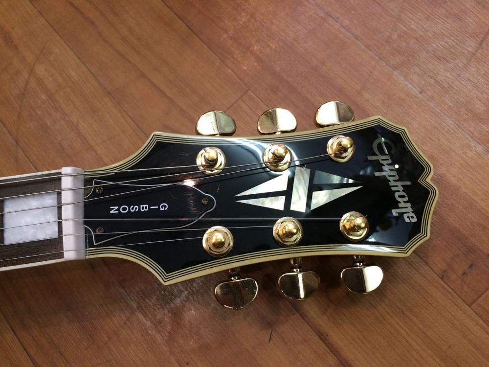 中古品 Epiphone Les Paul Custom Plus Vintage Sunburst - 奈良市のギターショップ “Sunshine  Guitar” -サンシャインギター 高価買取します！