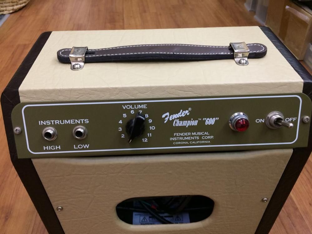 中古品 Fender（フェンダー） Champion 600 真空管アンプ - Guitar