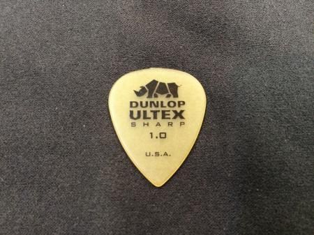 Jim Dunlop Pick（ピック）Ultex Sharp 1.0mm / 5枚セット 日本