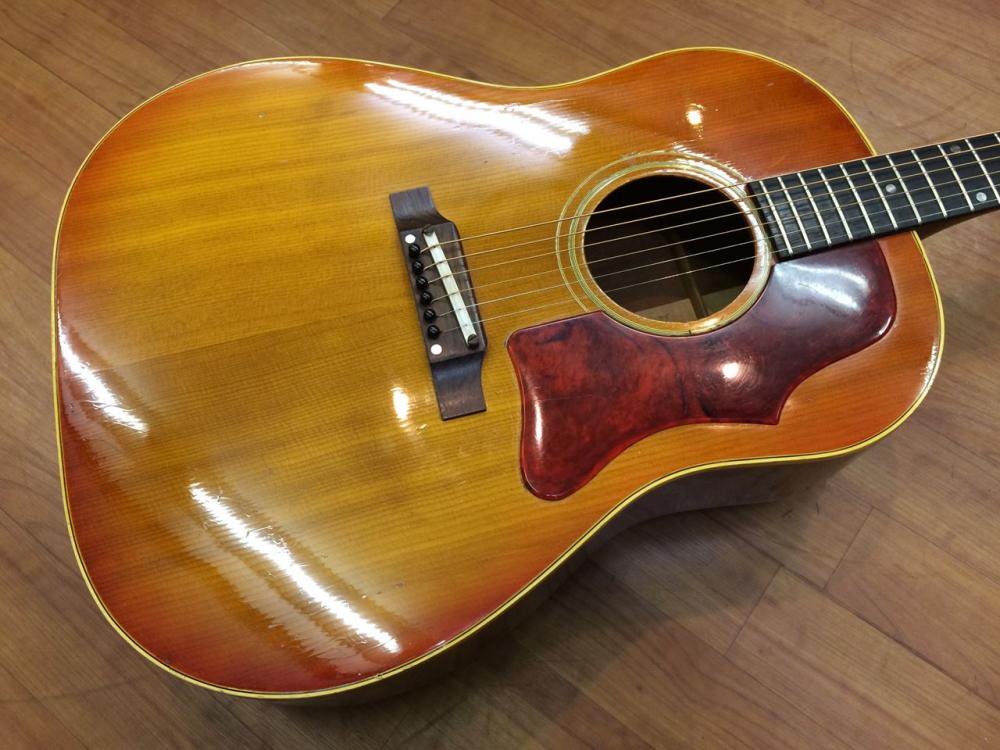 Gibson J-45 ADJ Cherry Sunburst 1960's Vintage w/ Black Line - Sunshine  Guitar （サンシャインギター）- 奈良市のギターレッスン、販売、買取、修理はおまかせください