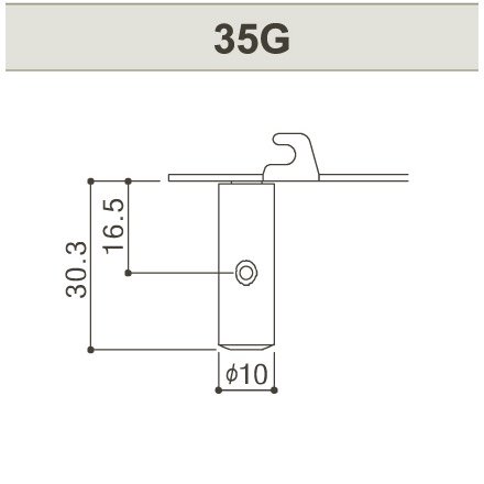 GOTOH 35G450-N（＝35G350） クラシックギター用糸巻き 日本製 日本