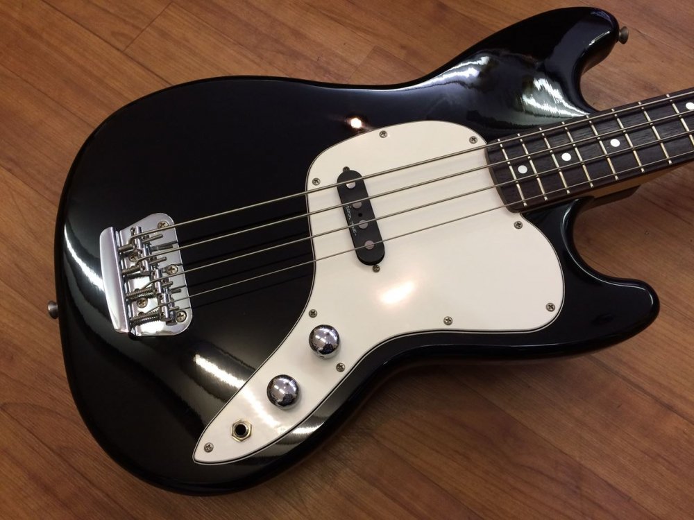 中古品 Squier by Fender Musicmaster Bass BLK - Sunshine Guitar