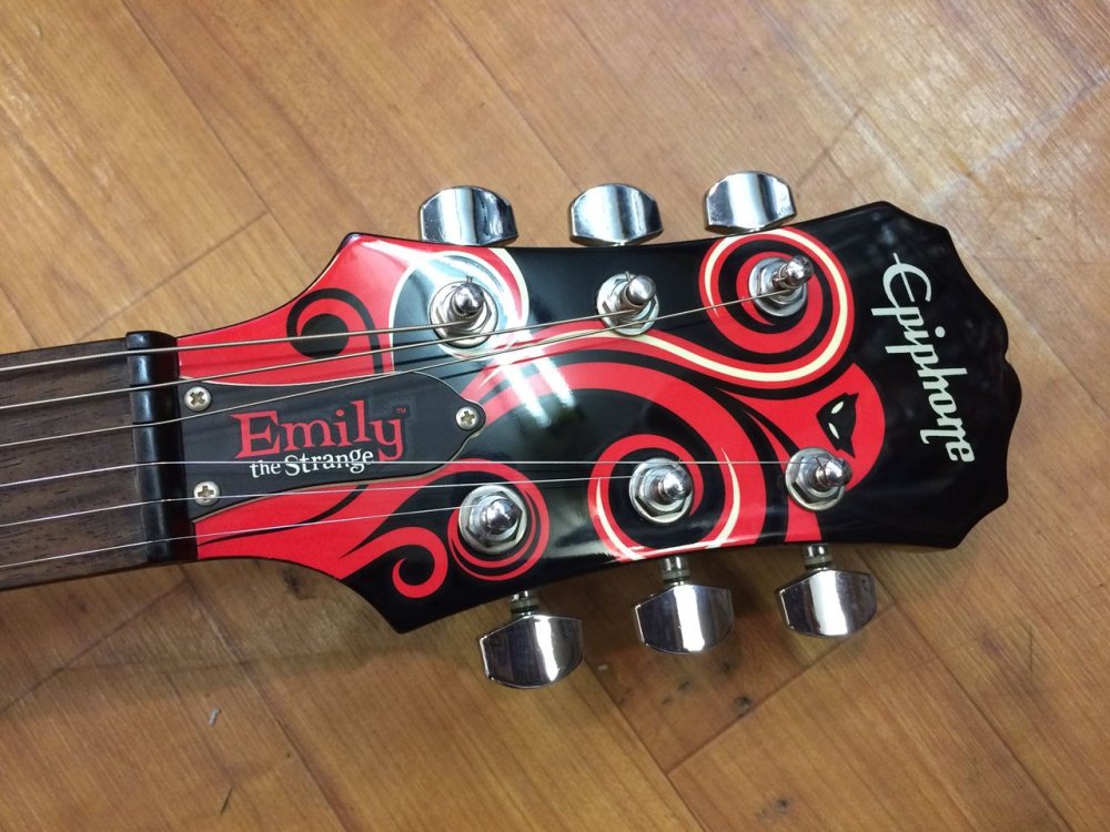 中古品 Epiphone Emily The Strange G-310 - Sunshine Guitar （サンシャインギター）- 奈良市のギター レッスン、販売、買取、修理はおまかせください