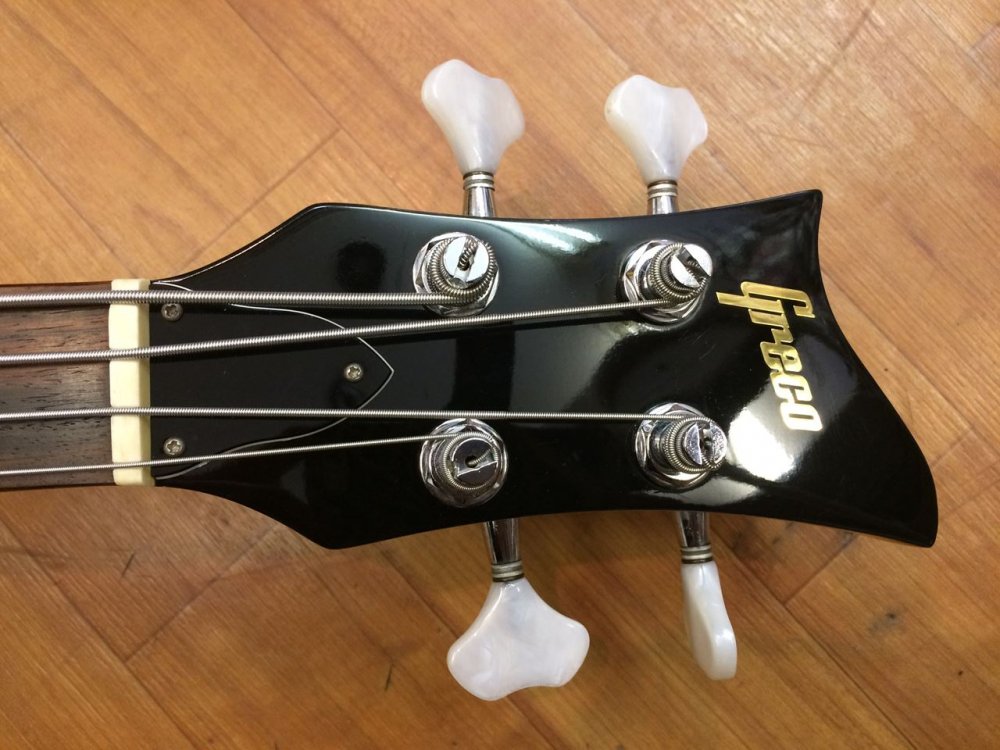 中古品 GRECO VBS-500 BEETLE BASS WH 日本製 - Sunshine Guitar