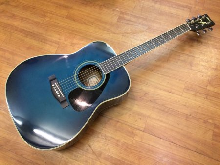 Yamaha FG-422 OBB Ocean Blue Burst Acoustic Guitar Shipped From