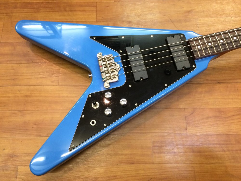 中古品 Burny BVB-75（BVB-85）Blue Refinish - Sunshine Guitar （サンシャインギター）-  奈良市のギターレッスン、販売、買取、修理はおまかせください