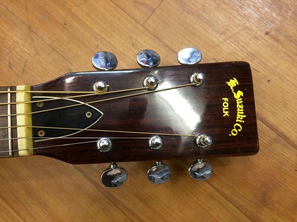 中古品 K.SUZUKI F-100 / 1970年代 - Sunshine Guitar （サンシャイン