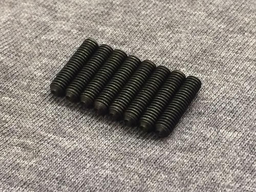 SMC Saddle Height Screws Black Set For Bass(8)/弦高イモネジ ベース用 黒 M3(12mm×8)日本全国送料無料! - Sunshine Guitar 奈良市・生駒市でのギターのレッスン・販売・買取・修理のご相談は サンシャインギターへ♪無料体験レッスンやってます♪ SMC Saddle Height Screws Black Set For Bass(8)/弦高イモネジ ベース用 黒 M3(12mm×8)日本全国送料無料! - Sunshine Guitar 奈良市・生駒市でのギターのレッスン・販売・買取・修理のご相談は サンシャインギターへ♪無料体験レッスンやってます♪