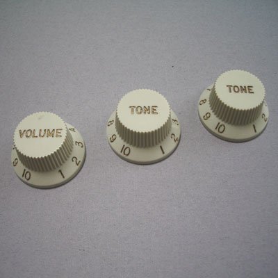 Montreux Strat 1V2T knob set Mint Green(3) #819 コントロールノブ