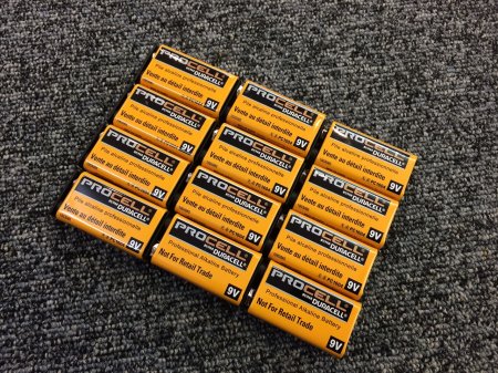 アルカリ乾電池 デュラセル プロセル DURACELL PROCELL 9V 12個セット 日本全国送料無料！ - Sunshine Guitar  （サンシャインギター）- 奈良市のギターレッスン、販売、買取、修理はおまかせください